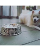 Supreme Diamond Plate Dog Bowl