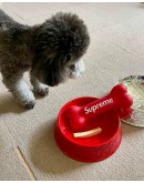 Supreme Diamond Plate Dog Bowl