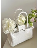 ANDERROSE CUSTOM BIRKIN VASE Gypsum Vase diamond buckle