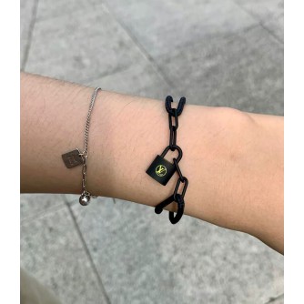 Louis Vuitton x Virgil Abloh  Black Bracelet