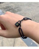 Louis Vuitton x Virgil Abloh  Black Bracelet