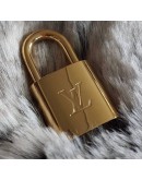 LV Necklaces Lock gold silver