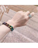 Cooraree Rainbow Cuba Bracelet