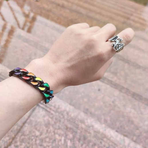 Cooraree Rainbow Cuba Bracelet