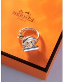 Hermes Button 925silver ladies rings