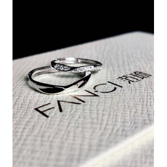 FANCI SS23 Couple Rings 925silver one set 2