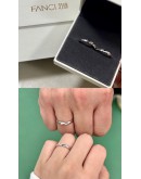 FANCI SS23 Couple Rings 925silver one set 2