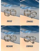 FANCI SS23 Couple Rings 925silver one set 2