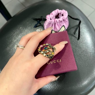 Gucci Crystal Rings ladies