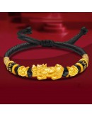 Gold AU990 TheBeast Bracelet 貔貅