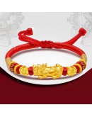 Gold AU990 TheBeast Bracelet 貔貅