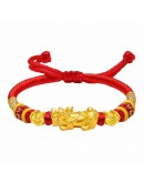 Gold AU990 TheBeast Bracelet 貔貅