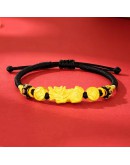 Gold AU990 TheBeast Bracelet 貔貅