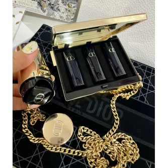 Dior Christmas Liptsicks Bag Set Gold Series two bag 4 lipsticks