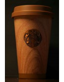 Starbucks Wood Grain StainlessSteel Thumbler & NoteBook Gifts Box370ml