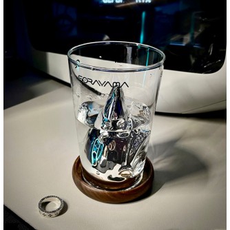 HajimeSorayama x COEXIST Shark Glass
