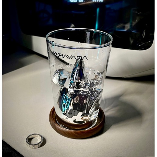 HajimeSorayama x COEXIST Shark Glass