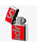 Supreme Zippo Lighter red glow