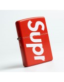 Supreme Zippo Lighter red glow