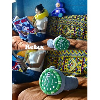 PopSunday ‘ Relax ’ Neck Pillow glow in dark