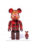 BearBrick x Bape Tiger 100% 400% 1000%