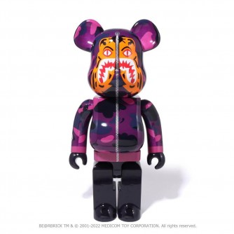 BearBrick x Bape Tiger 100% 400% 1000%