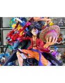 OnePieces ‘ Three Captain ‘ LX Studio Luffy  Trafalgar D  Eustass Kid  60cm