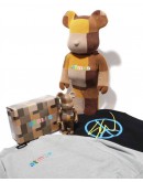 BearBrick x Atmos x Sean Wotherspoon 100% 400% 1000%