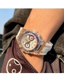 RonMar RM-C1 ICE Rainbow Transparent Watch SS23