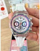 RonMar RM-C1 ICE Rainbow Transparent Watch SS23