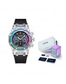 RonMar RM-C1 ICE Rainbow Transparent Watch SS23