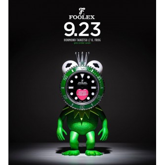 Fools Paradise K.Frog Clock 38cm