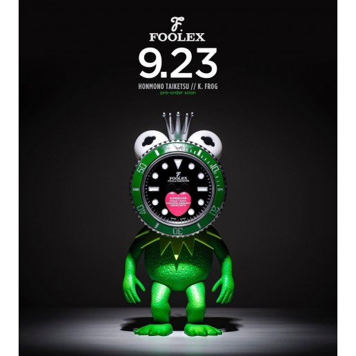 Fools Paradise K.Frog Clock 38cm