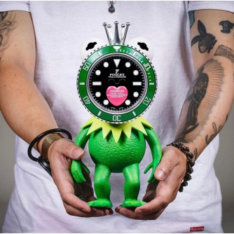 Fools Paradise K.Frog Clock 38cm