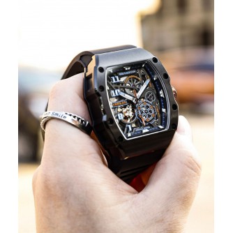 Ceriepon StarAlliance RM Style Mechanic Watch one watch 2 belt