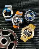 G-Shock 40th Anniversary Spray GM-5600SS-1 blue