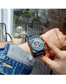 ROMAGO Navy Carbor Watch RM097