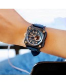 ROMAGO Navy Carbor Watch RM097