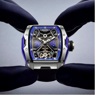 Bonest Bugatti Series BG5501-A1 silver blue