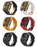 Carbon Fiber RM Style  iWatch Case 44mm 45mm