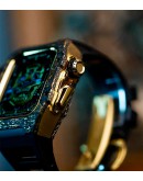 Carbon Fiber RM Style  iWatch Case 44mm 45mm