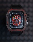 Carbon Fiber RM Style  iWatch Case 44mm 45mm