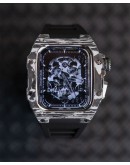 Carbon Fiber RM Style  iWatch Case 44mm 45mm