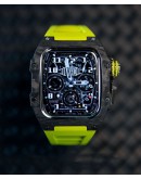 Carbon Fiber RM Style  iWatch Case 44mm 45mm