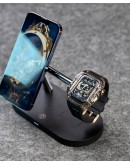 Carbon Fiber RM Style  iWatch Case 44mm 45mm