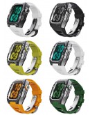 Carbon Fiber RM Style  iWatch Case 44mm 45mm