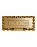 Supreme Chain License Plate Frame gold silver