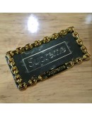 Supreme Chain License Plate Frame gold silver