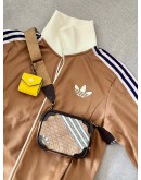 Adidas Originals Monogram Gucci Style Sling brown & black