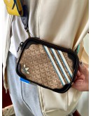 Adidas Originals Monogram Gucci Style Sling brown & black